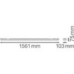 VODOTIJESNO KUCISTE IK08 IP65 150CM 2C 1 VODOTIJESNO KUCISTE IK08 IP65 150CM 2Cijevi