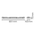 VODOTIJESNO KUCISTE IK08 IP65 60CM 2C VODOTIJESNO KUCISTE IK08 IP65 60CM 2Cijevi