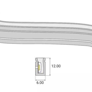 neon flex 6mm dimenzije