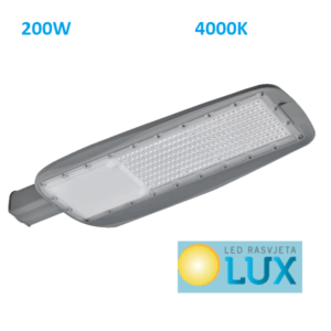 LED ULIČNA SVJETILJKA PRAGUE 200W 4000K IP65 120 lm/W
