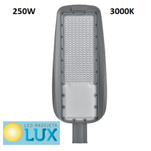 LED ULIČNA SVJETILJKA PRAGUE 250W 3000K IP65 120 lm/W