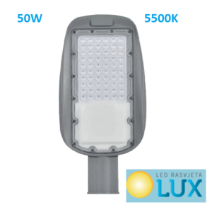LED ULIČNA SVJETILJKA PRAGUE 50W 5500K IP65 120 lm/W