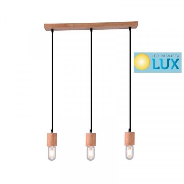 ANOIF VISILICA 3XE27 DRVO