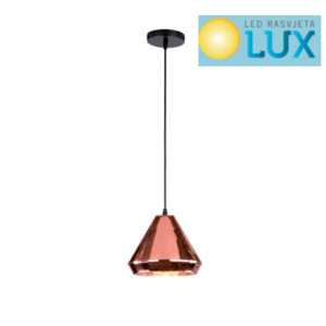 KRALC 1B VISILICA 1XE27 BAKAR D220mm