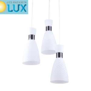 LLED 6843 VISILICA 3XЕ27 BIJELA