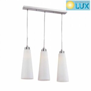 NERAK VISILICA 3XE27 SATENSKI NIKAL L500XH800mm