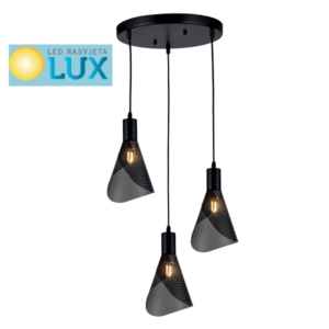 SIRAP VISILICA 3X E 14 CRNA