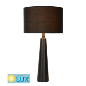 CAR STOLNA LAMPA 1XE27 CRNA