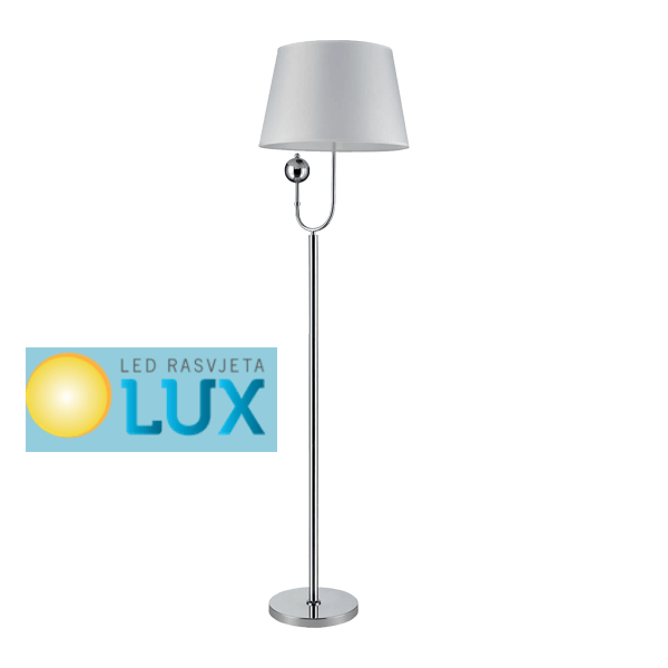 CARME STAJAĆA PODNA SVJETILJKA 1xE27 BIJELA KROM