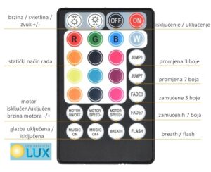 dvostruki RGBW 16W generator s efektom treperenja 4