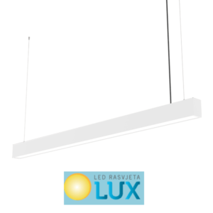 LED PROFIL NADGRADNI 1500mm 50W BIJELI