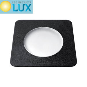 CECI 90 SQ LED VANJSKA PODNA UGRADBENA SVJETILJKA 6W CCT IP67 CRNA