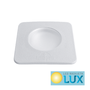 CECI 90 SQ LED VANJSKA PODNA UGRADBENA SVJETILJKA 6W CCT IP67 SIVA