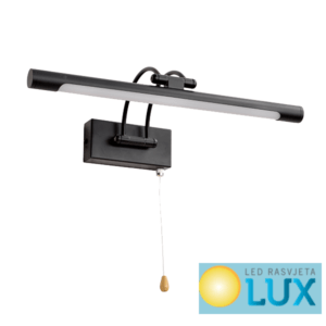 LED KUPAONSKA SVJETILJKA 12W 4000K CRNA