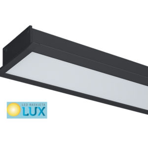 LED PROFIL NADGRADNI LS48 12W 6500K 600MM CRNI