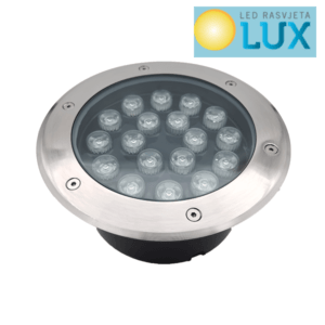 LF1 LED VANJSKA PODNA UGRADBENA SVJETILJKA 18W IP67 220V ili 24V 30°