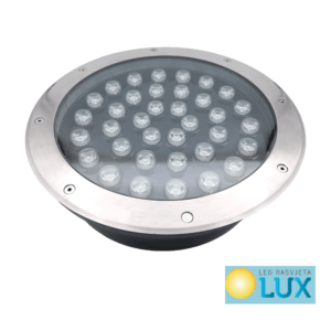 LF1 LED VANJSKA PODNA UGRADBENA SVJETILJKA 36W IP67 220V ili 24V 45°