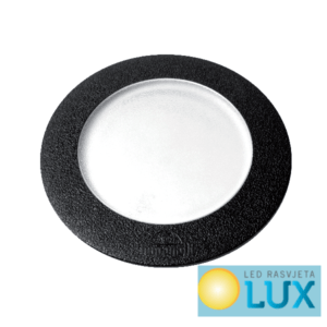 CECI 160 LED VANJSKA PODNA UGRADBENA SVJETILJKA 10W CCT IP67 CRNA