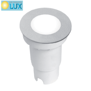 LR90 LED VANJSKA PODNA UGRADBENA SVJETILJKA 3.5W 4000K IP67 SIVA