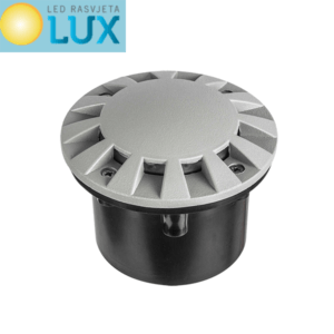 L68 LED VANJSKA PODNA UGRADBENA SVJETILJKA 6500K IP67 SILVER