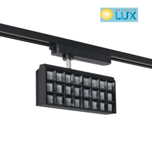 LPFLD TRAČNI REFLEKTOR 2 LINIJE 60W 30st CRNI