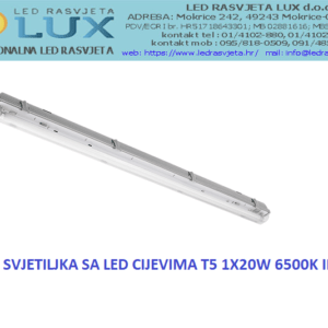 LBELLA SVJETILJKA SA LED CIJEVIMA T5 1X20W 6500K IP65