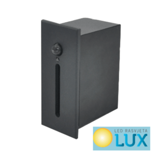 LEL AMBIJENTALNO SVJETLO 3W 4000K CREE SA SENZOROM CRNA