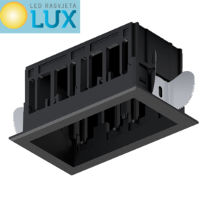 MODENAL 2 MODUL UGRADBENA KUTIJA S OKVIROM CRNA