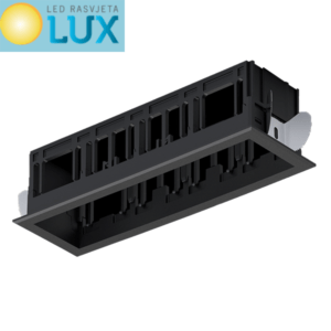 MODENAL 4 MODUL UGRADBENA KUTIJA S OKVIROM CRNA