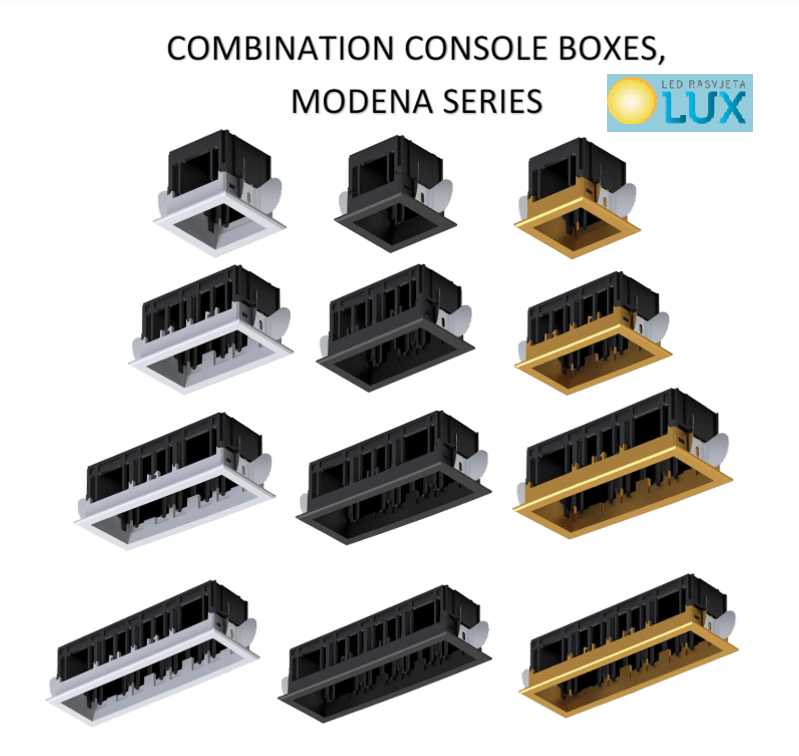 MODENAL MODUL UGRADBENA KUTIJA S OKVIROM