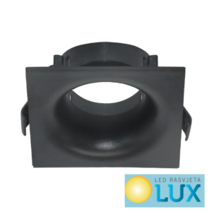 SVJETILJKA DUBOKA UGRADBENA LEL-S1 CRNA