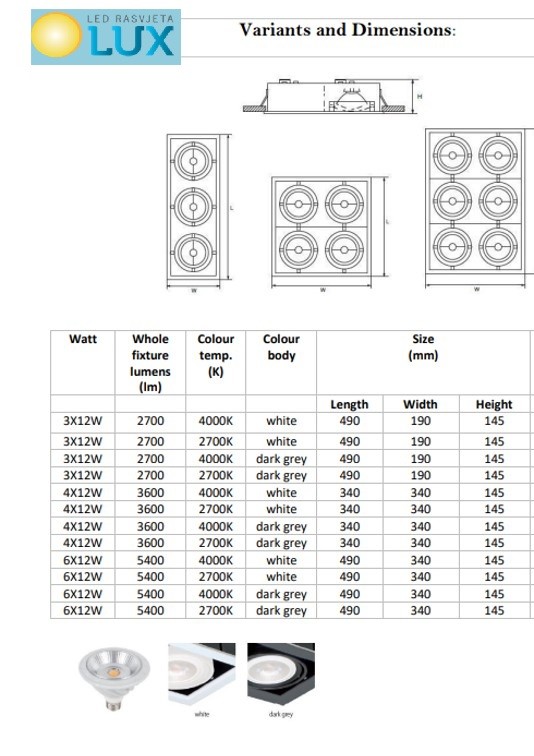 LED ACCENT UGRADBENA