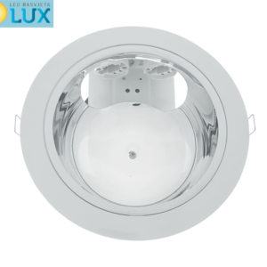 LGL202 DOWNLIGHT 2XE27 SATIN NICKEL MODEL 2