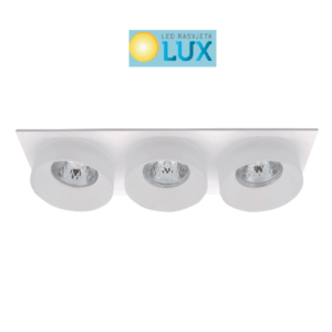 LSA-045-3 TROSTRUKA KVADRATNA UGRADNA BIJELA