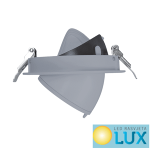 LTL190 COB UGRADNI REFLEKTOR 30W 220 240V 2700K 24 STUPNJA SIVA