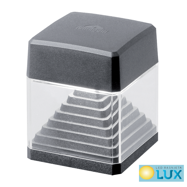 LED VRTNA ZIDNA SVJETILJKA LESTER CRNA 10W 4000K IP55 jpg