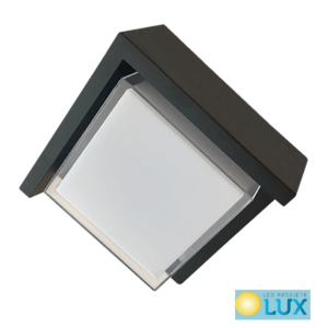 LED ZIDNA SVJETILJKA 10W 4000K IP44 CRNA LGRF341