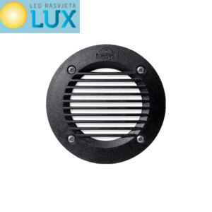 UGRADNA SVJETILJKA ZIDNA LETIL 100GR 3W CCT 4000K IP55 CRNA
