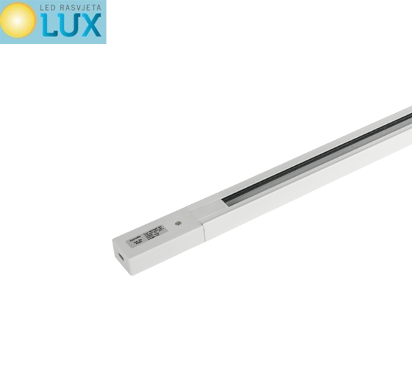 TRAČNICA 1-FAZNA BIJELA 1m