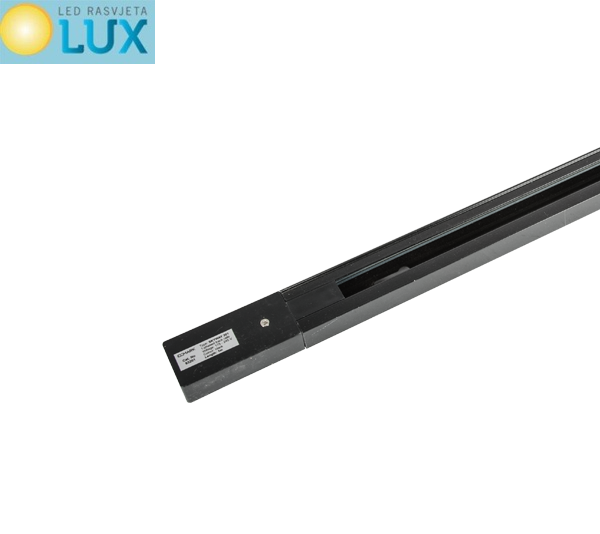 TRAČNICA 1-FAZNA CRNA 2m