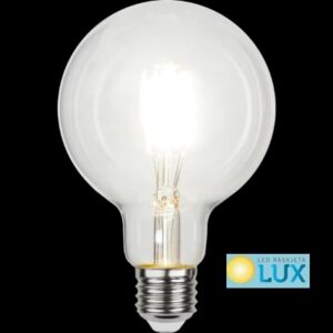 LED ŽARULJA E27 G95 2W 2700K 12 24V ACDC