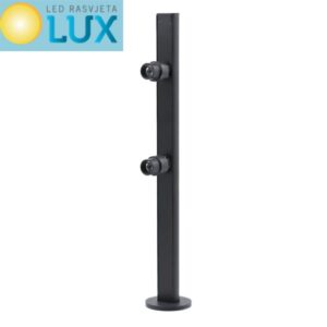 LED RASVJETA ZA VITRINE 12V 2.4W 3000K CRNA