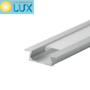 EL-87CR PROFIL ZA LED TRAKU 2.5M SREBRNI