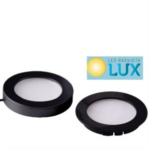 LED SVJETLO 12V 1.8W 4000K D65MM CRNA