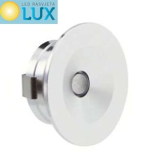 UGRADNA LED RASVJETA 12V 2.5W 4000K D28MM SREBRNA