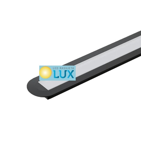 EL-87ECCR ZAVRŠNA KAPICA ZA PROFIL EL-87CR CRNI SET