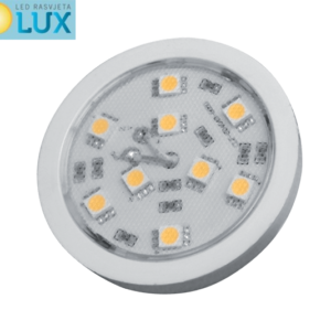 LED SVJETILJKA CAB-13 LED 1.8W 12VDC 2700-3000K Nadgradna montaža 60MM 7MM