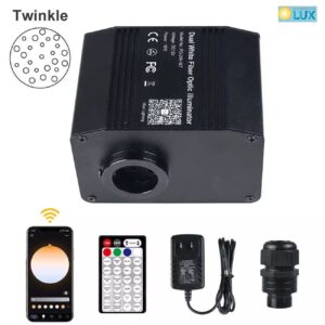 LED Generator za zvjezdano nebo sa efektom treperenja DW 16T Dual White Bluetooth 1