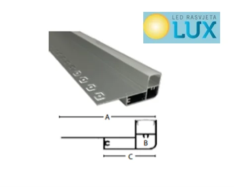 ELM302_2 LED PROFIL ZA STUBE 2M