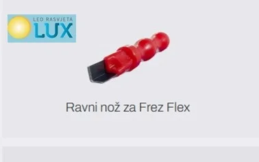 RAVNI NOŽ ZA LED FLEX FREZ RAVNI NOŽ ZA LED FLEX FREZ